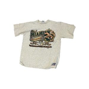 Vintage University of Miami t shirt